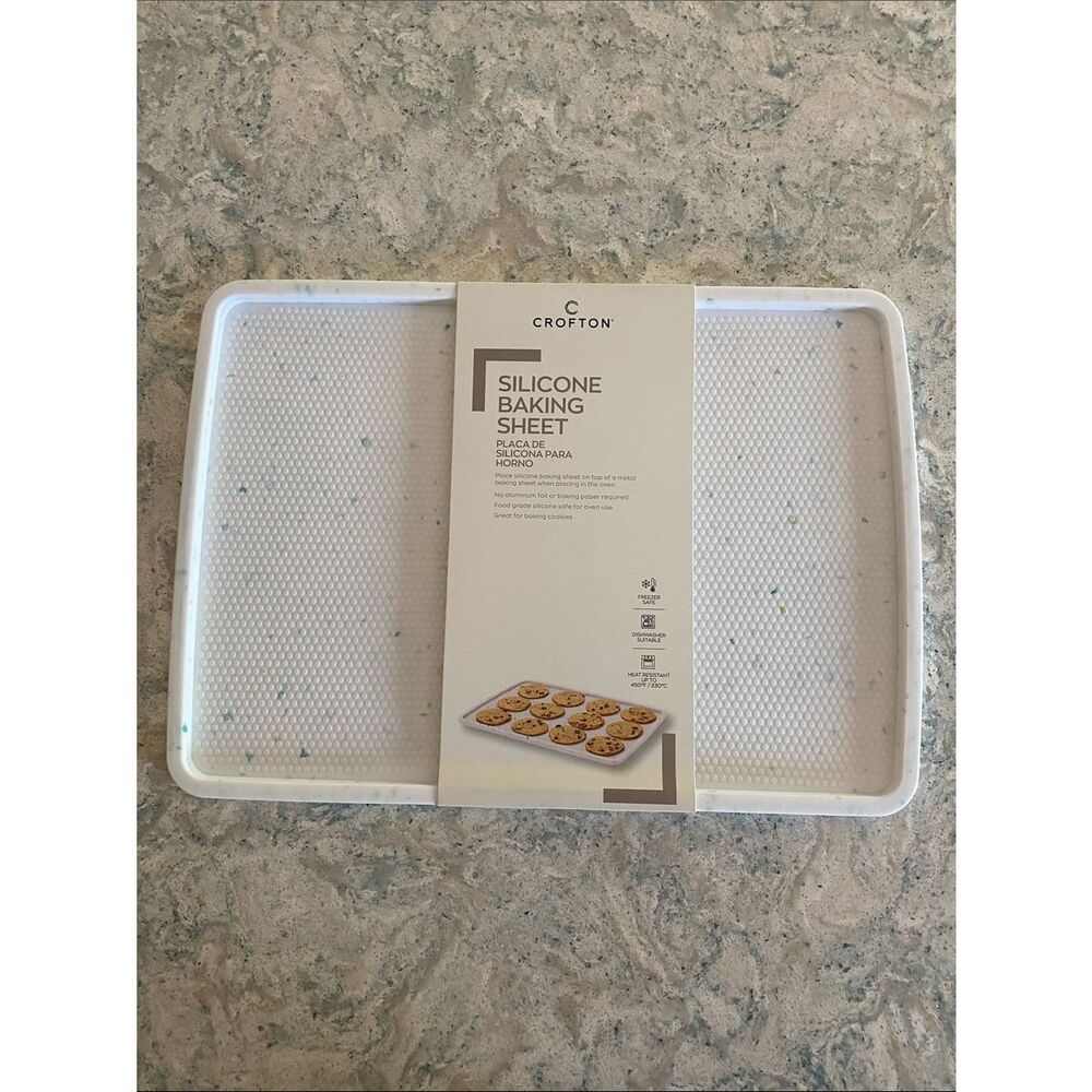Crofton White Silicone Baking Sheet - Nonstick Baking Mat